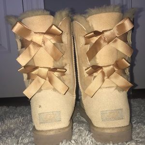 Bow Tie Uggs (barely worn)